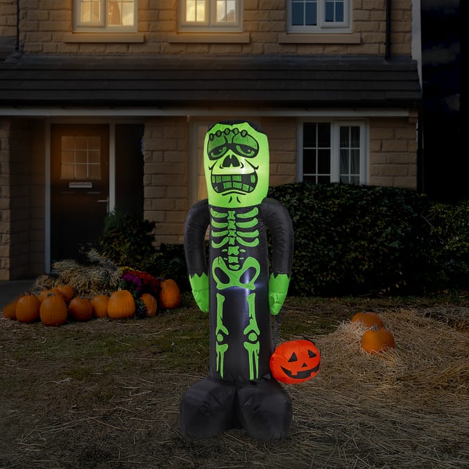 Hallow Scream Light-Up Inflatable Frankenstein 6ft