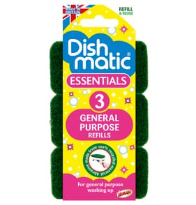 Dishmatic Essentials General Purpose Refills 3 Pack