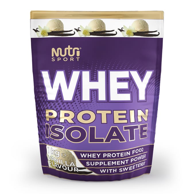 Nutri Sport Whey Protein Isolate 1kg - Vanilla