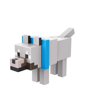 Minecraft Build A Portal 8cm Figure GTP08 - Wolf