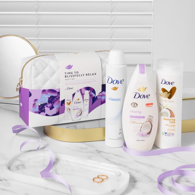 Dove Time to Blissfully Relax Beauty Bag Gift Set