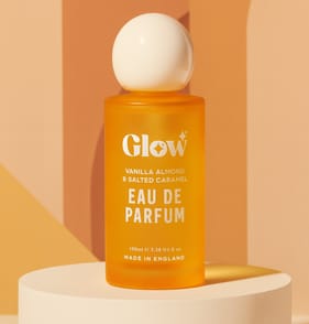 Glow Eau De Parfum 100ml - Vanilla Almond & Salted Caramel 