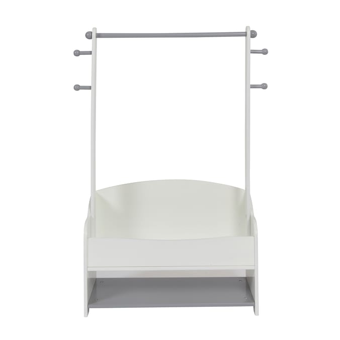 Liberty House Toys Kids Hanging Rail with Extra Storage