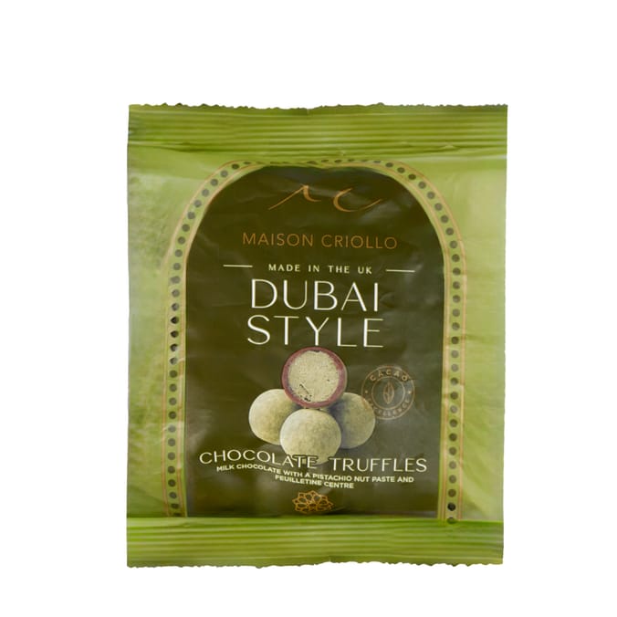 Maison Criollo Dubai Style Chocolate Truffles 100g