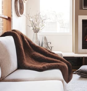 The Winter Warmer Collection Aspen Faux Fur Throw 