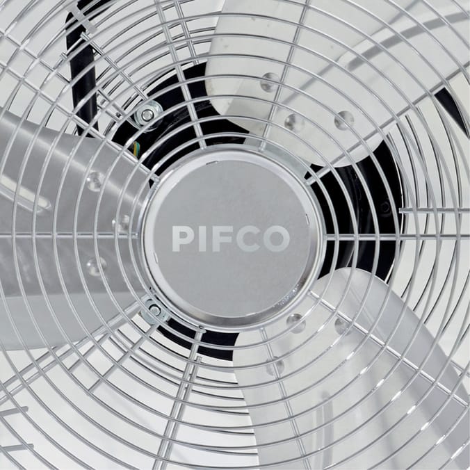 Pifco 16" Floor Fan - Chrome