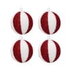 Festive Feeling 15cm Foam Baubles 4 Pack