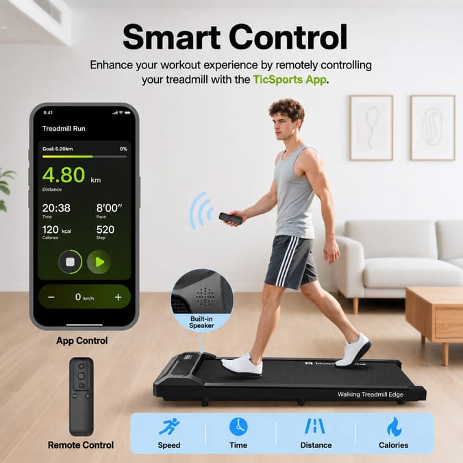 Mobvoi Home Walking Treadmill Edge Bluetooth Walking Pad TM10