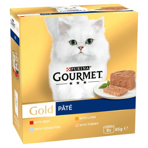 Gourmet Perle Chefs Collection In Gravy Wet Cat Food Pouches 60 x 85g Home Bargains