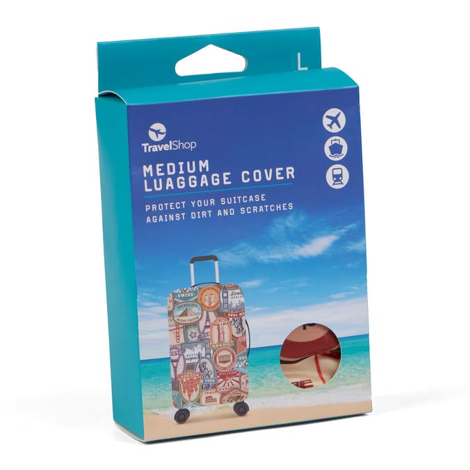 TravelShop Luggage Cover - Leopard