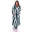 Originals Ladies Pink & Green Striped Dressing Gown