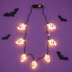 Hallow Scream Light Up Necklace