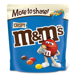 M&M's Crispy Chocolate More to Share Pouch Bag 187g