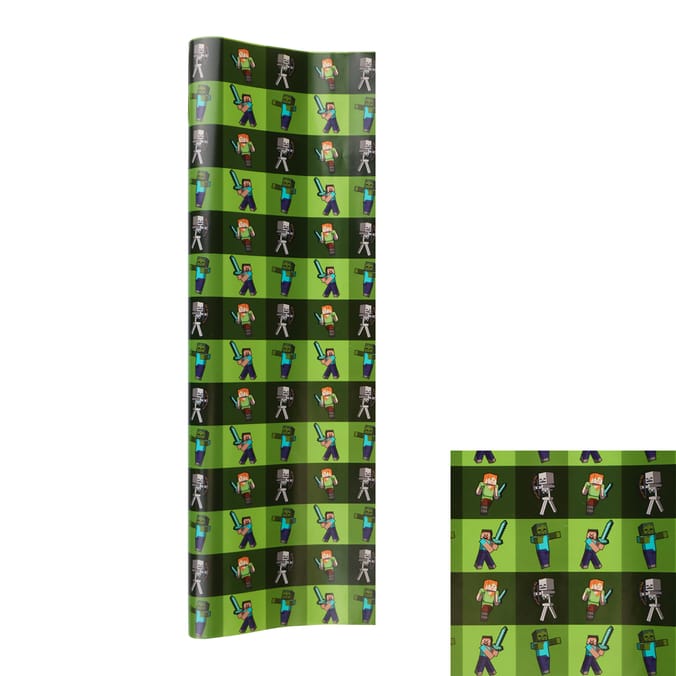 Minecraft 3M Wrapping Paper