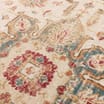 Asiatic Raja Medallion Runner RA01 - Cream/Multi-Colour