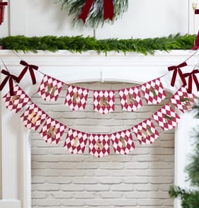 Festive Feeling Merry Christmas Bunting