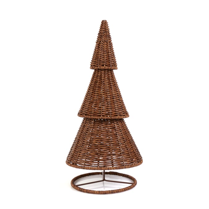 Winter Charm Rattan Tree
