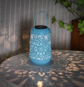 Firefly Hanging Metal Lantern Solar Light