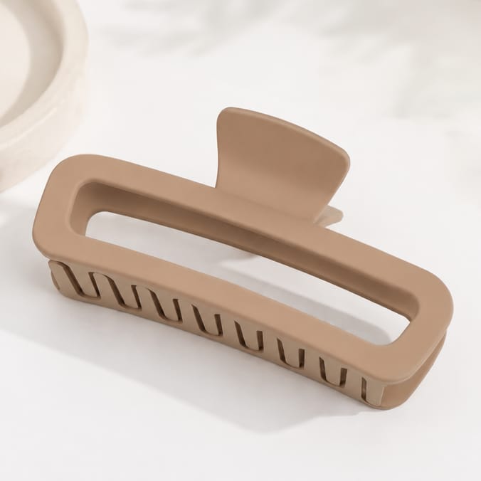 Matte Square Claw Clip