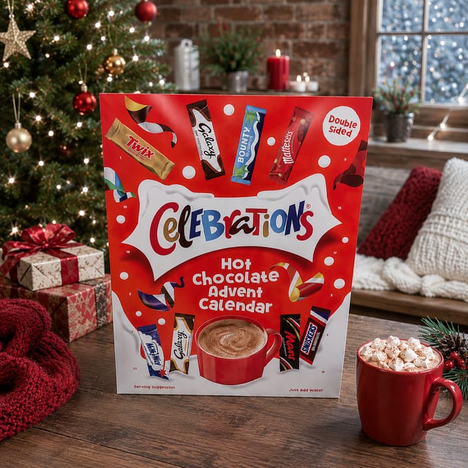 Celebrations Hot Chocolate Advent Calendar 600g