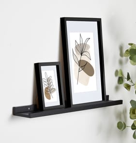 Home Picture Ledge Shelf - Black