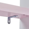 Liberty House Toys Kids Picture Book Wall Bookshelf - White & Pink