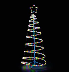 Prestige Mains Operated LED Spiral Maypole Tree 1.5m