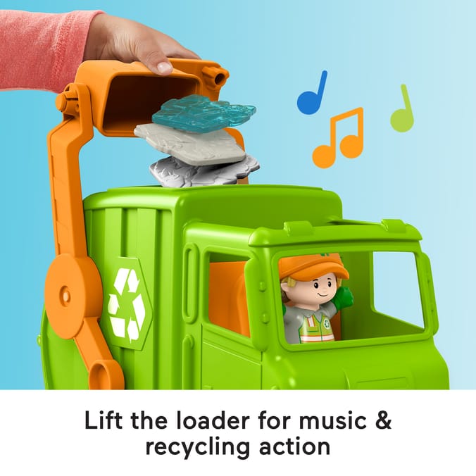 Fisher-Price Little People Recycling Truck HYC11