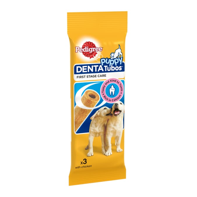 Pedigree Denta Tubo Puppy Dog Dental Treats 3 Sticks 72g