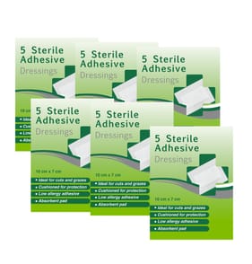 Sterile Adhesive Dressings x6