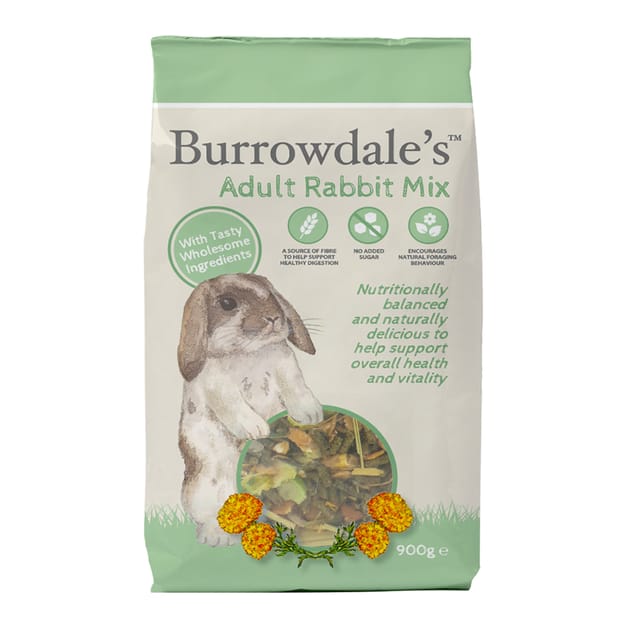 Burrowdales Adult Rabbit Mix 900g | Home Bargains
