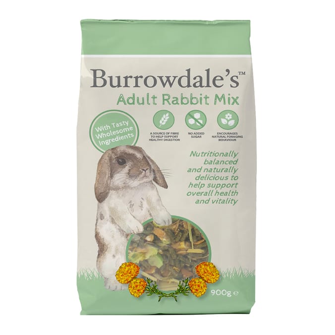 Burrowdales Adult Rabbit Mix 900g