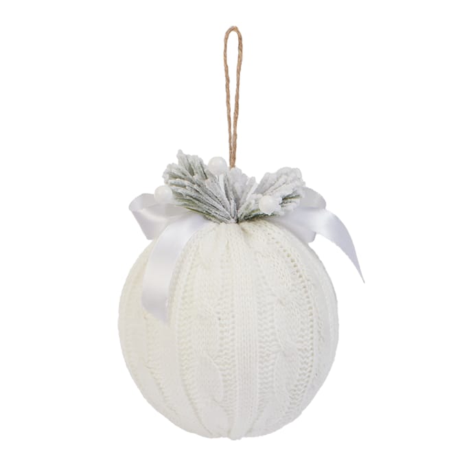 Nordic Spirit Knit Ball Decoration