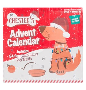 Chesters Christmas Advent Calendar 100g