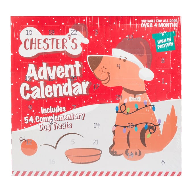 Chesters Christmas Advent Calendar 100g