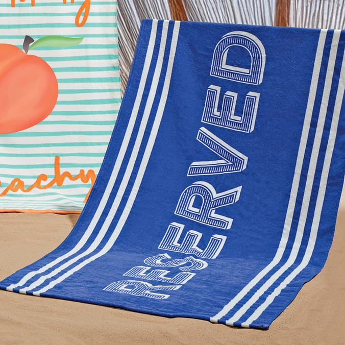 Hello Summer Beach Towel