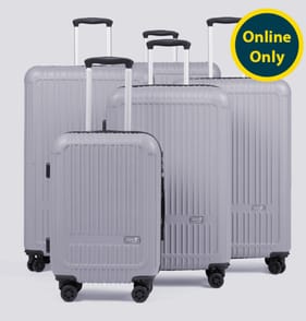  Super 5 Little Venice Hard Shell Suitcase Set of 5 - Grey