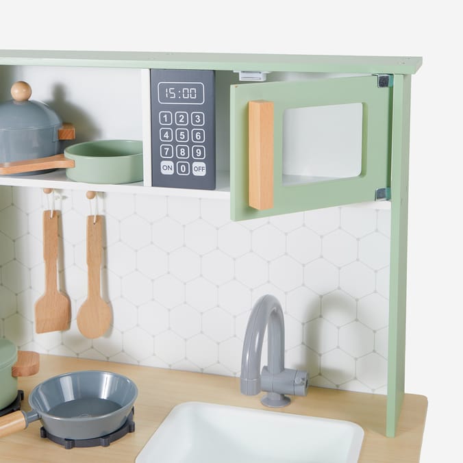 Let's Play Wooden Kitchen Set