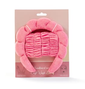 Headband and Wrist Wash Bands - Light Pink