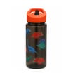  Back To School Bottle With Straw 400ml - Dinosaur