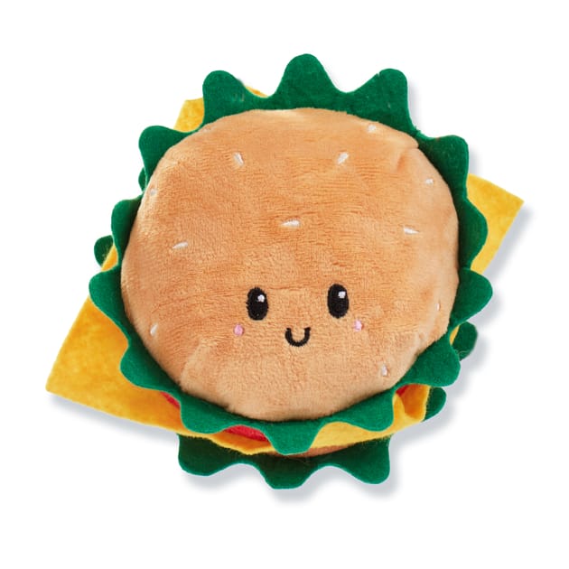 Chester's Pet Toy - Burger Toy | Home Bargains