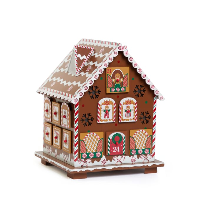 Festive Feeling Light Up Gingerbread House Advent Calendar