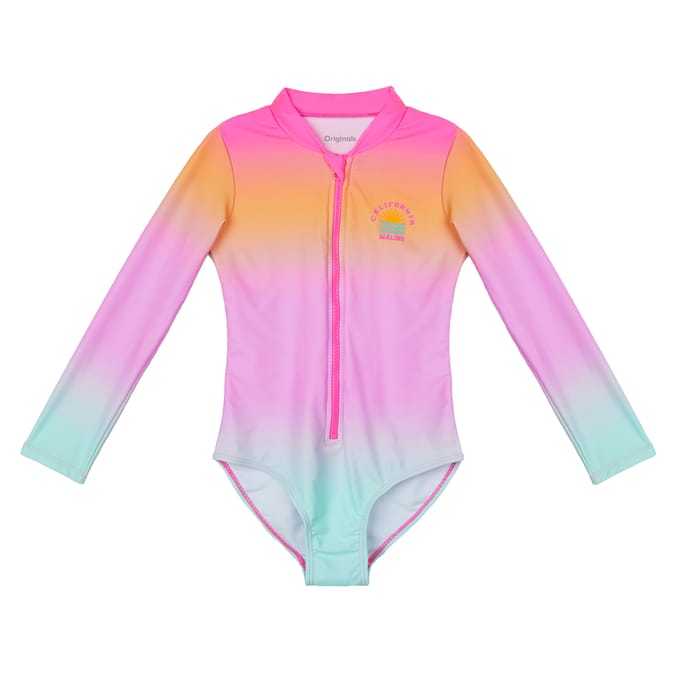 Originals Long Sleeve California Malibu Swimsuit