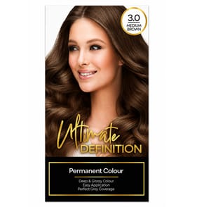 Ultimate Definition Permanent Hair Colour - 3.0 Medium Brown