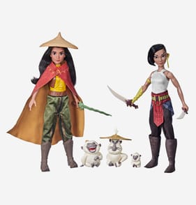 Disney Raya and the Last Dragon Pack - Raya, Namaari and Ongis