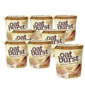 Oat Burst Instant Porridge Snack Original Oats 57g x8