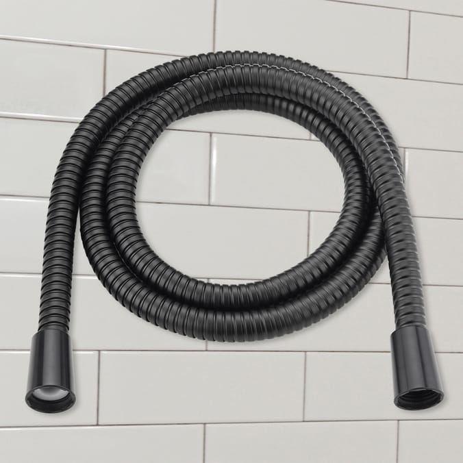 Bathroom Black Shower Hose 1.5m