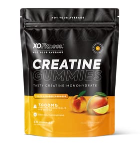 XO Fitness Creatine Gummies 300g - Peach & Mango