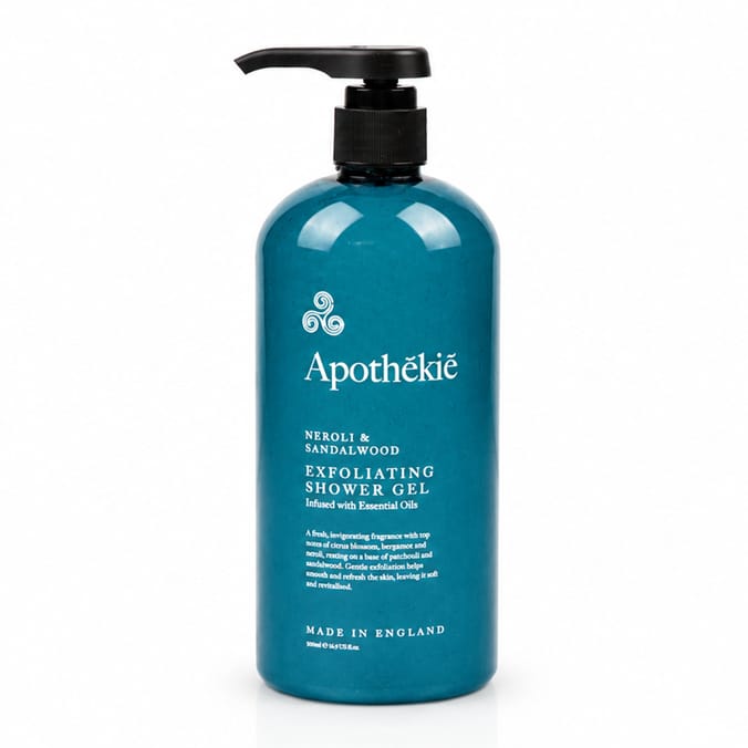 Apothekie Exfoliating Shower Gel 750ml - Neroli & Sandalwood