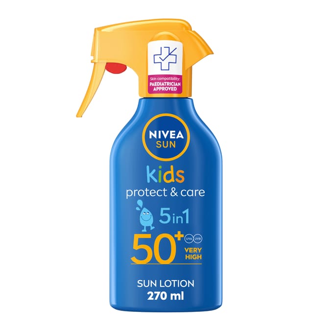 Nivea Sun Kids Protect & Care Trigger Spray 270ml - SPF50+